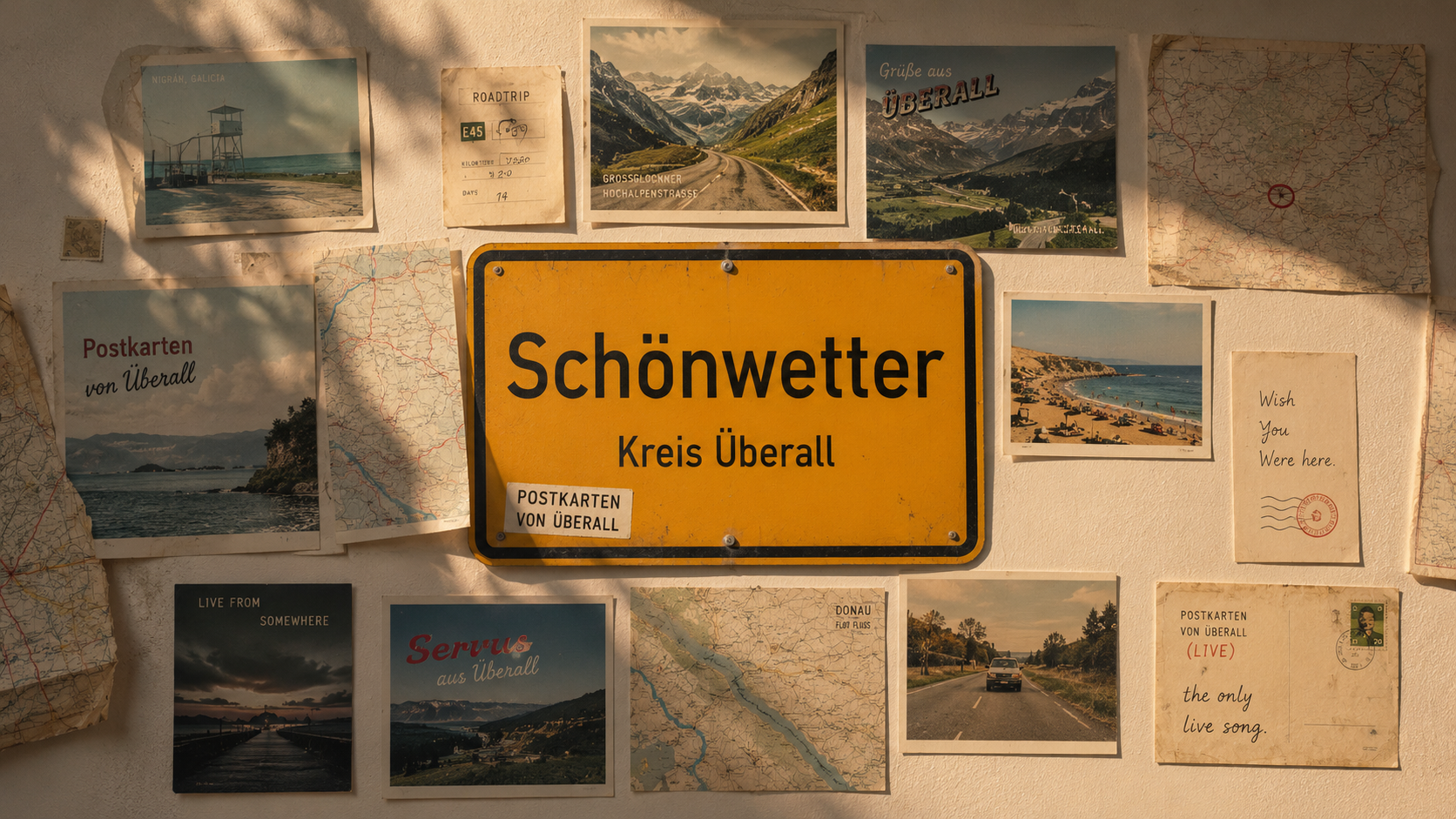 Postkarten von Überall · sunlit
