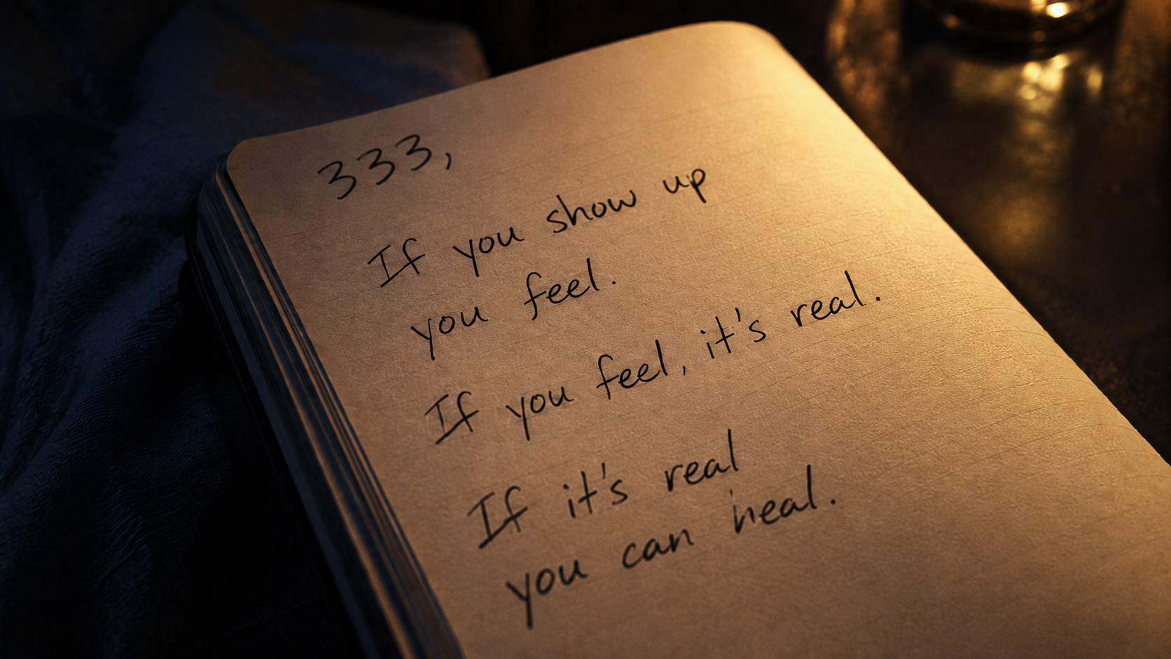Handwritten notebook